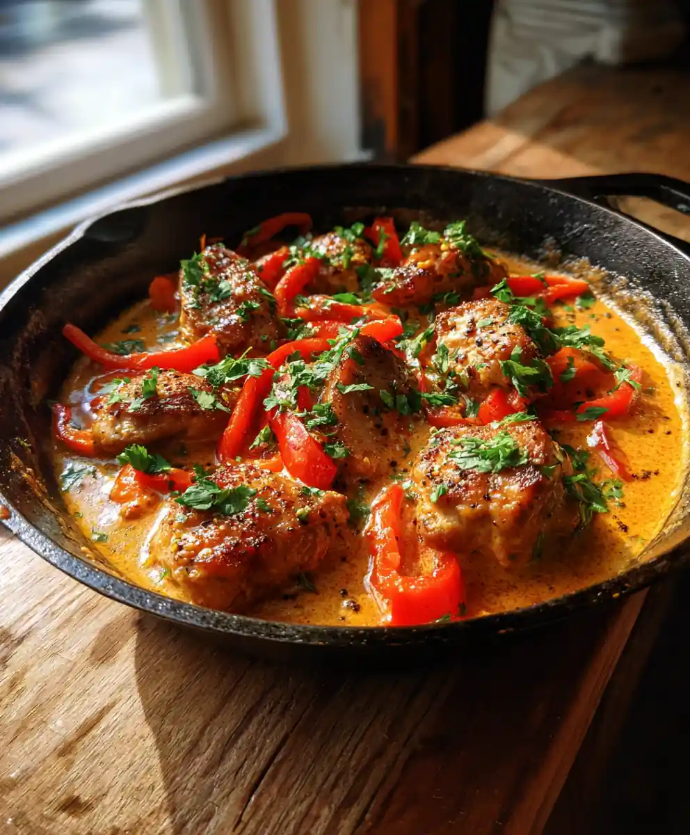 Smoky Cashew Cream Butter Chicken Skillet 5 Smoky Cashew Cream Butter Chicken Skillet