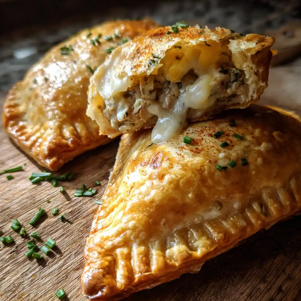 Turkey And Cheese Breakfast Hand Pies With Herb Cream Cheese Swirl 1772090872.439042