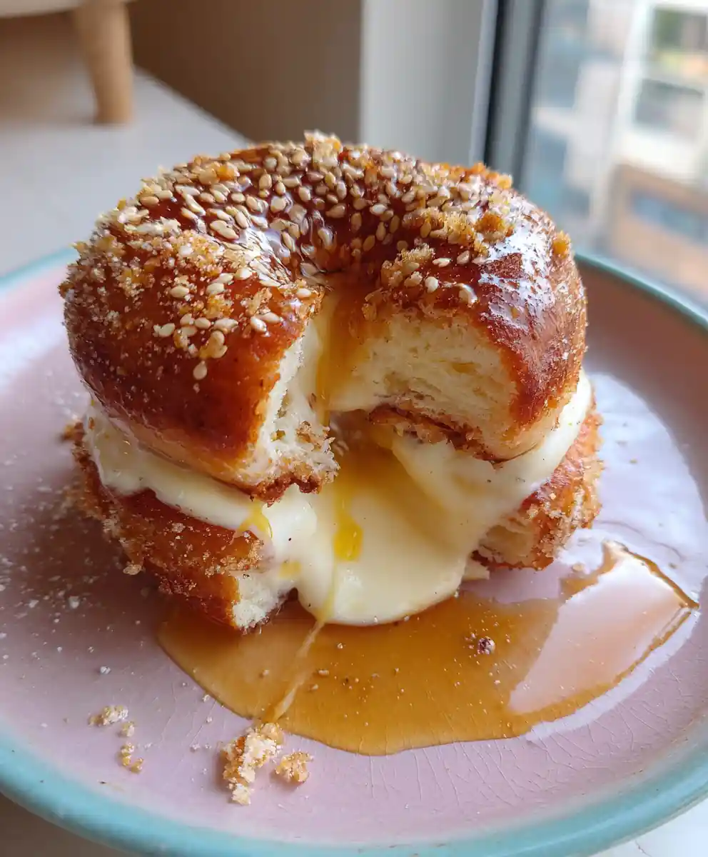 Yuzu Infused Korean Milk Cream Donuts With Honey Butter Glaze 5 Yuzu Infused Korean Milk Cream Donuts With Honey Butter Glaze