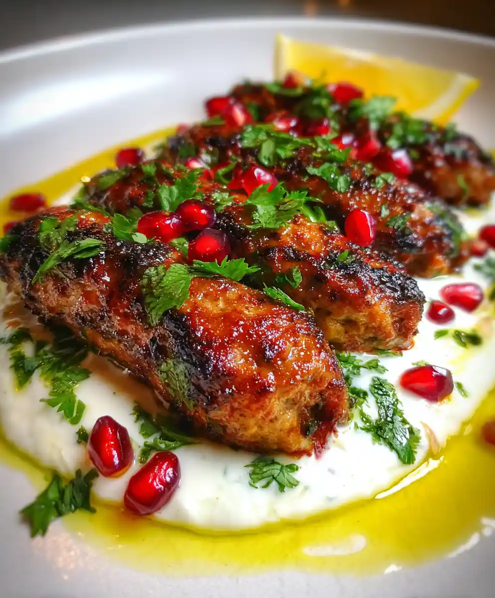 Chicken Kofta With Garlic Yogurt Sauce – Juicy, Spiced & Mediterranean Inspired 5 Chicken Kofta With Garlic Yogurt Sauce – Juicy, Spiced & Mediterranean Inspired