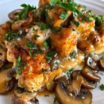Creamy Chicken Marsala Casserole With Mushrooms 1772952316.338406