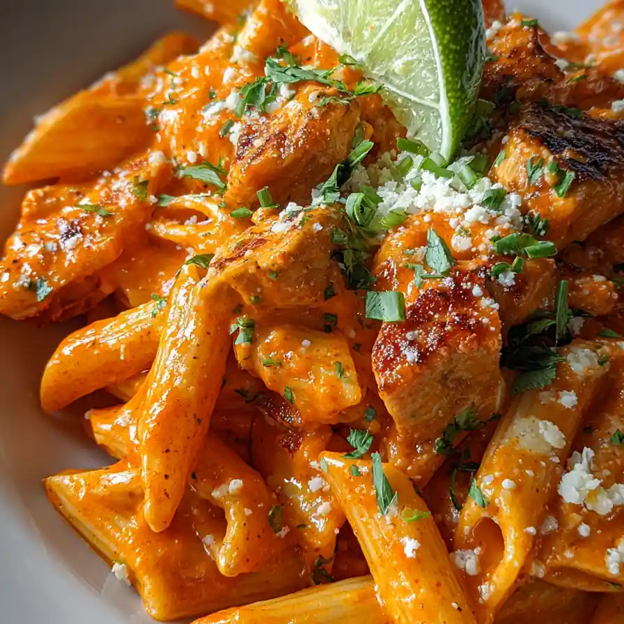 Creamy Spicy Buffalo Chicken Pasta – Simple One Pot Comfort Food 4 Creamy Spicy Buffalo Chicken Pasta – Simple One Pot Comfort Food