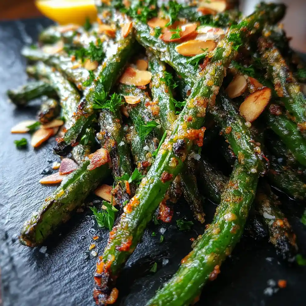 Crispy Roasted Green Beans With Garlic And Parmesan 1772965855.4841802