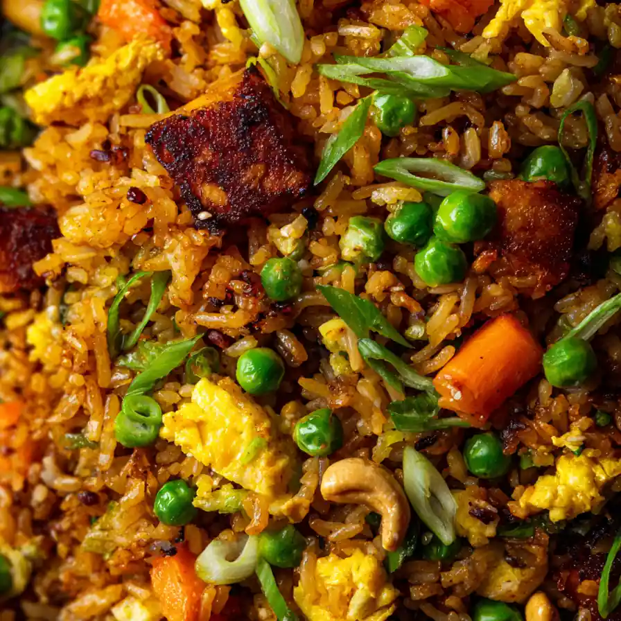 Crispy Air Fryer Fried Rice 4 Crispy Air Fryer Fried Rice