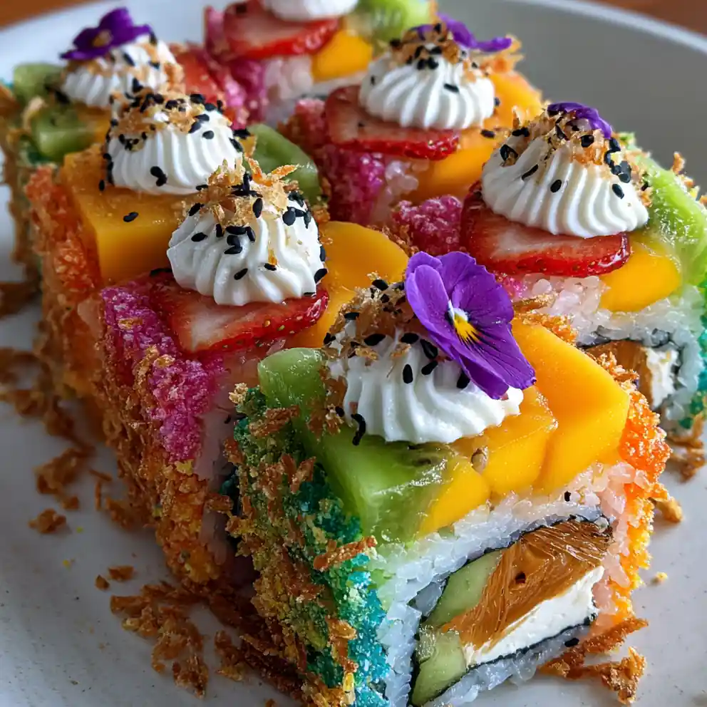 Dreamy Fruity Pebbles Sushi – A Fun & Colorful Treat