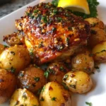 Garlic Parmesan Chicken And Potatoes 1 Pan Dinner 1772955546.4540918