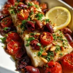 Juicy Mediterranean Baked Cod With Lemon And Garlic 1772959653.138756