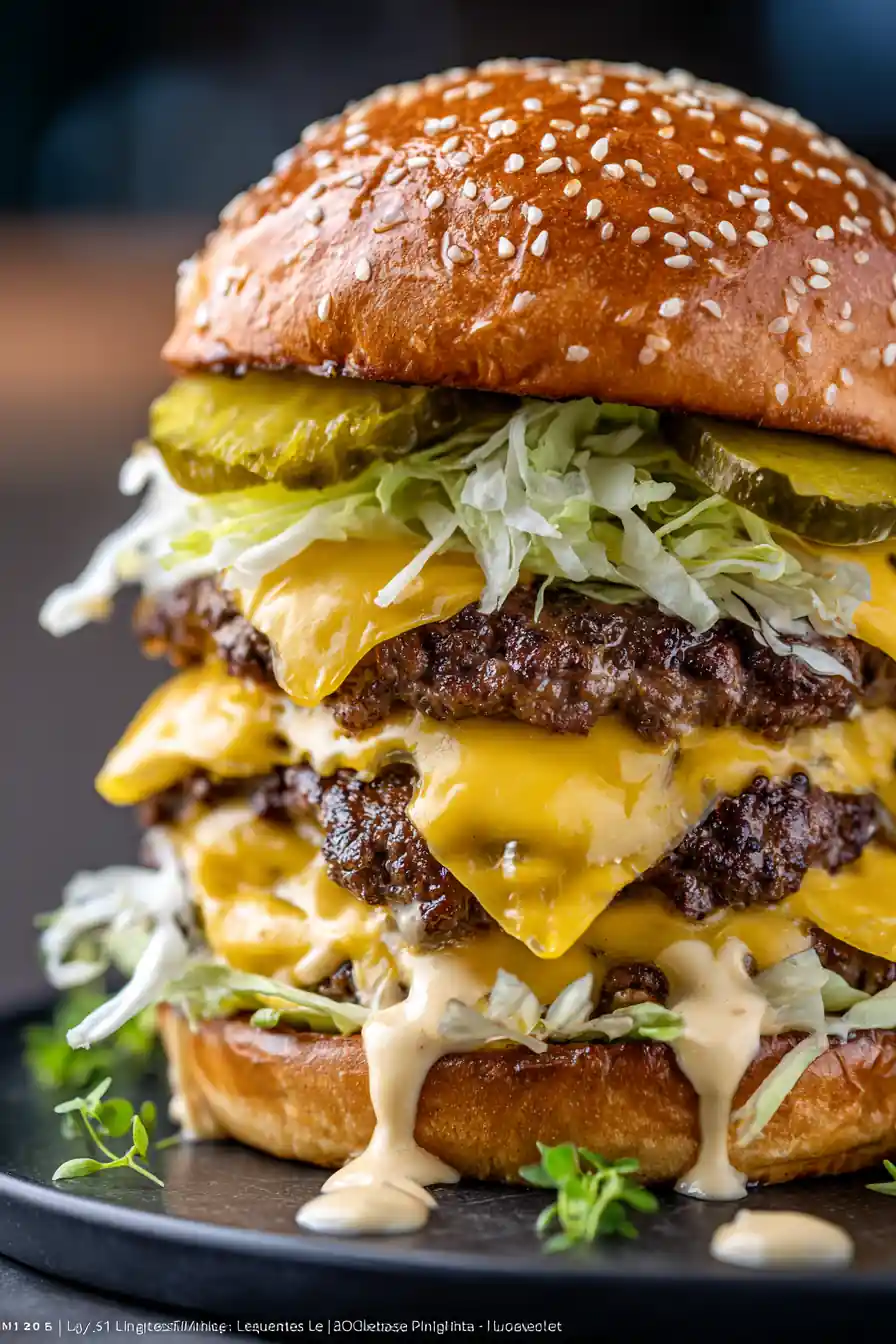 Keto Big Mac Smash Burgers 5 Keto Big Mac Smash Burgers