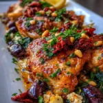 Mediterranean Chicken Bake With Sun Dried Tomatoes 6 Mediterranean Chicken Bake With Sun Dried Tomatoes 1772934916.4462295