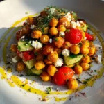 Mediterranean Chickpea Feta Salad 1772930067.8020825