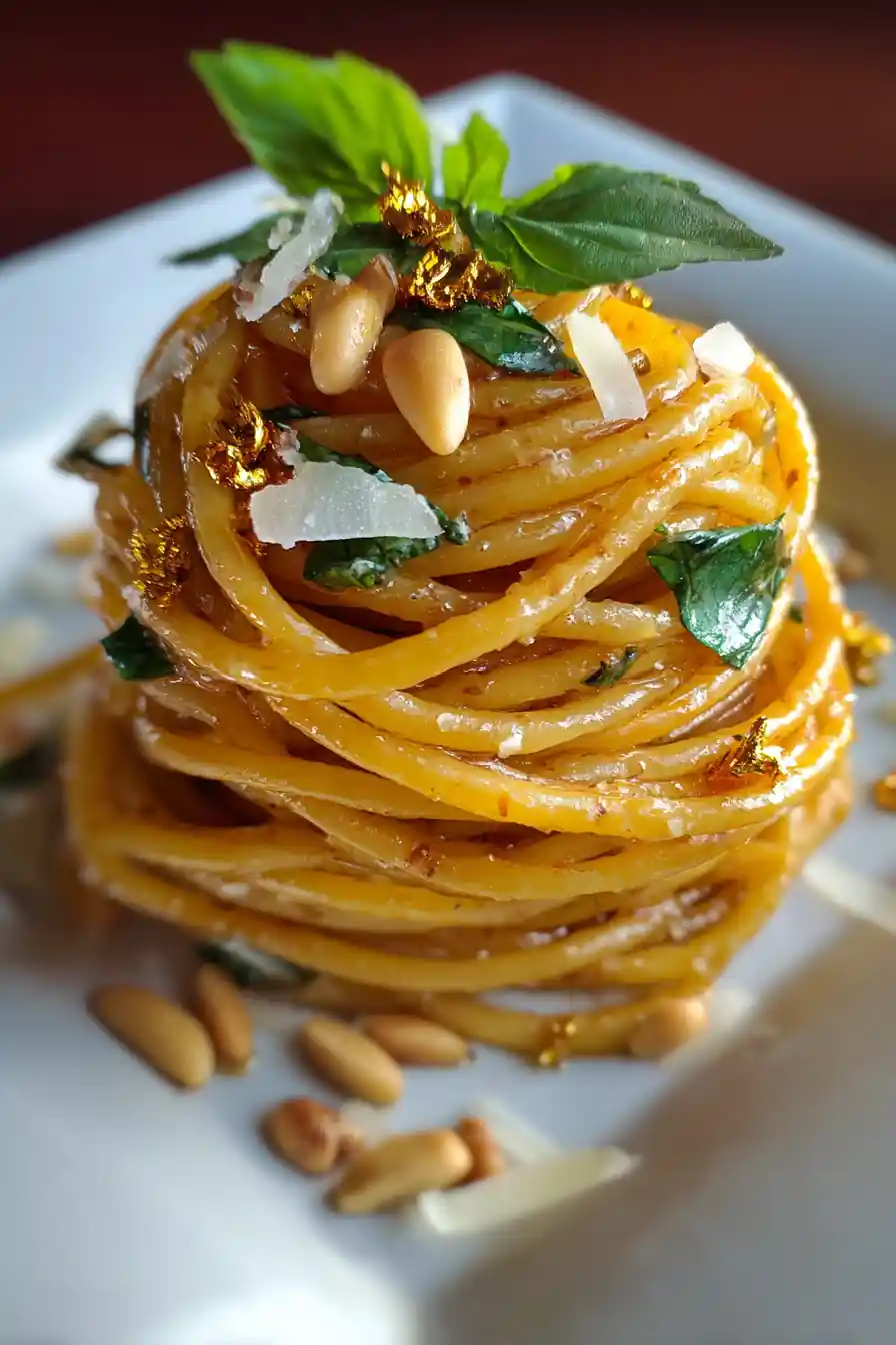 Million Dollar Spaghetti With Saffron & Truffle Oil 5 Million Dollar Spaghetti With Saffron & Truffle Oil
