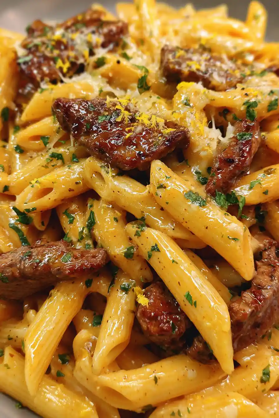 One Pot Creamy Beef Garlic Butter Pasta 5 One Pot Creamy Beef Garlic Butter Pasta