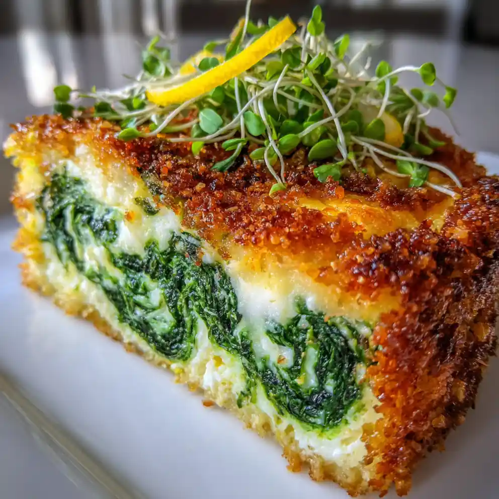Spinach And Cottage Cheese Egg Casserole 1772963256.06643
