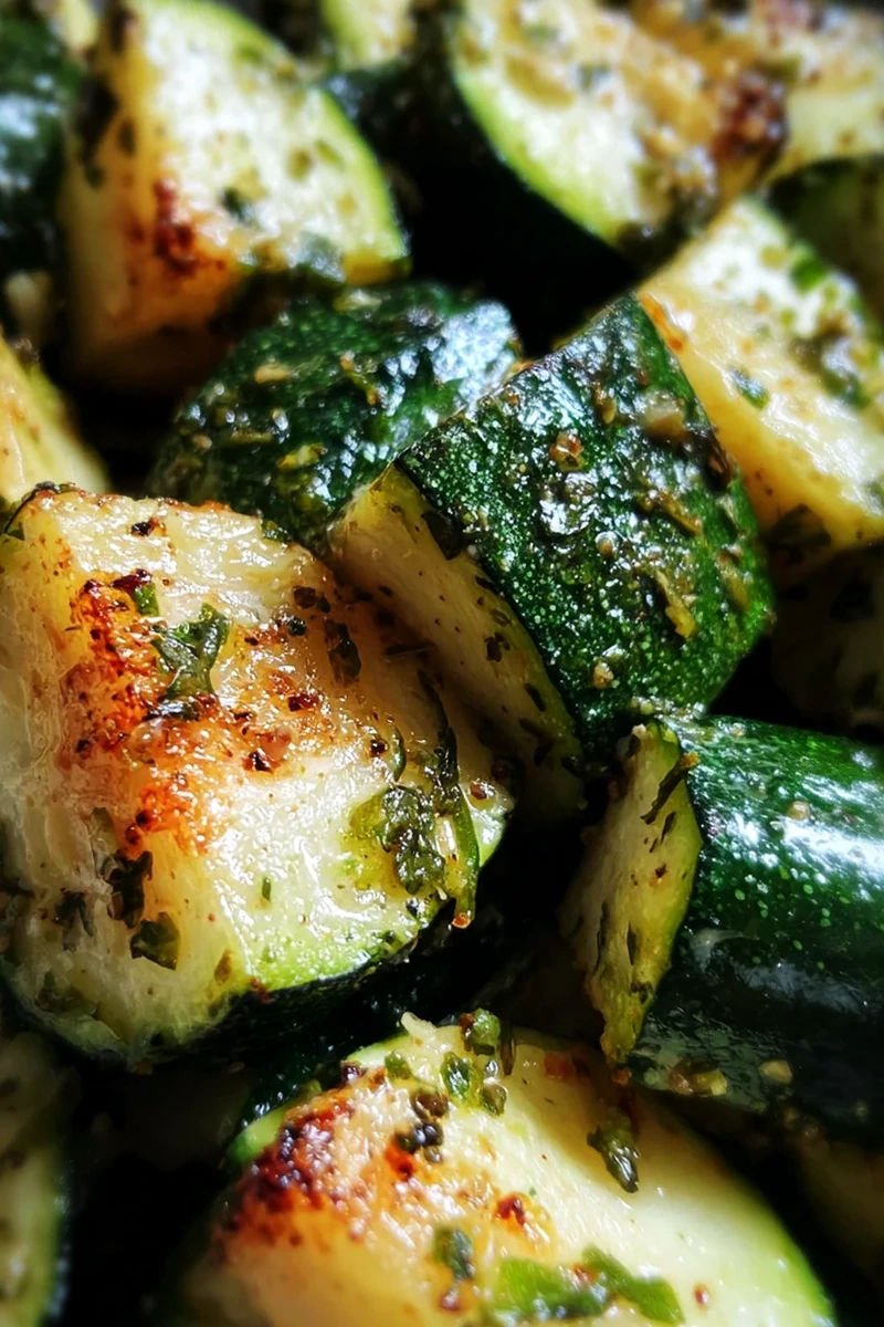 Quick 20 Minute Roasted Zucchini Side Dish 3 Recipe image