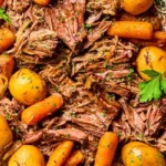 Slow Cooker Tender Chuck Roast with Root Vegetables 4 Slow Cooker Tender Chuck Roast with Root Vegetables