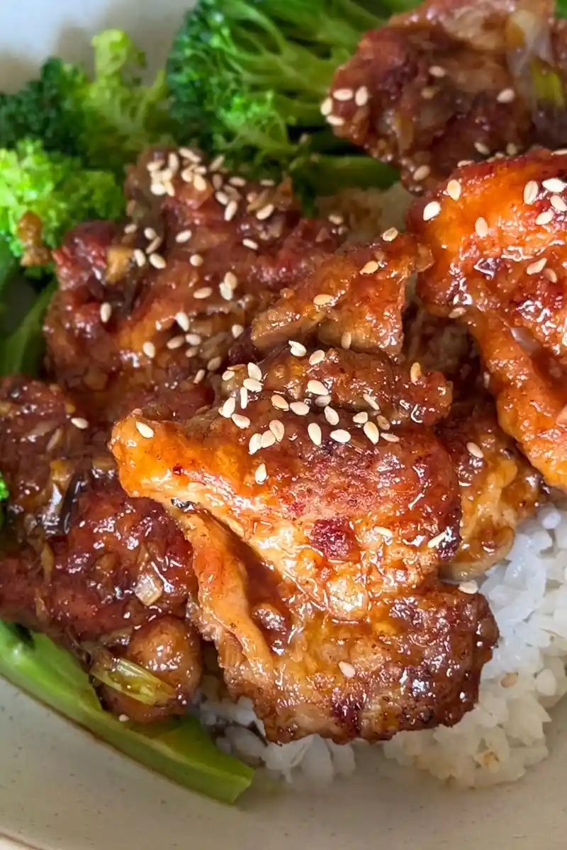 Savory Soy Garlic Chicken Thighs 3 Recipe image