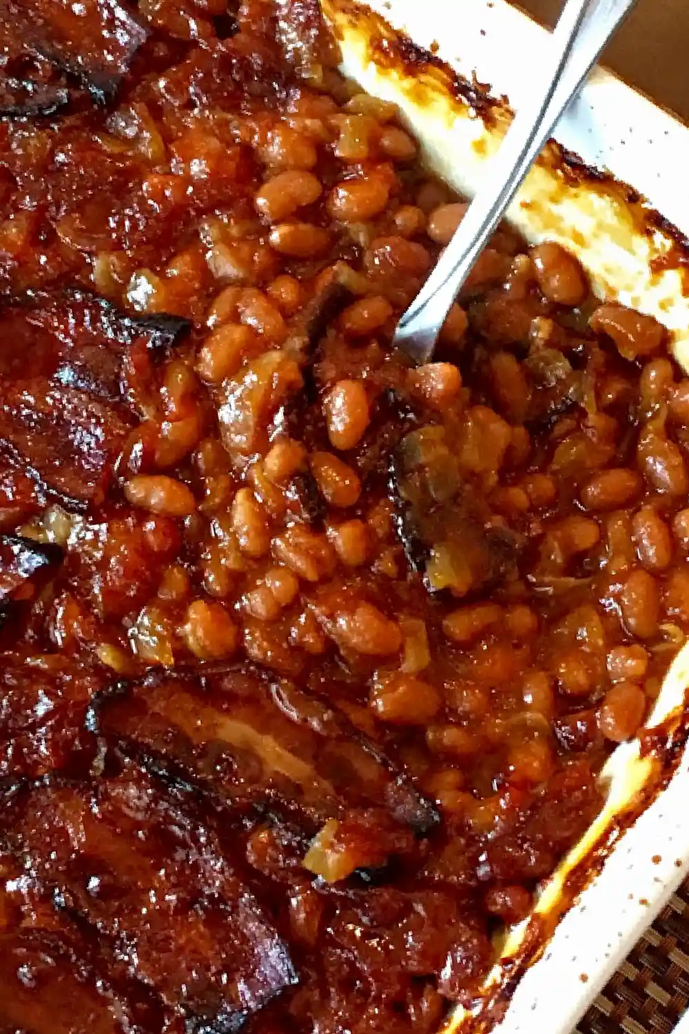Hearty Oven-Baked Beans with Beef Bacon 3 Recipe image