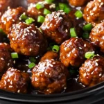 Slow Cooker Asian-Style Meatballs 4 Slow Cooker Asian-Style Meatballs