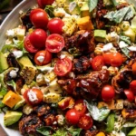 BBQ Chicken Ranch Pasta Salad 4 BBQ Chicken Ranch Pasta Salad
