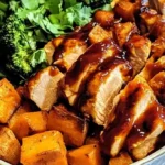 BBQ Chicken Sweet Potato Bowl Recipe 4 BBQ Chicken Sweet Potato Bowl Recipe