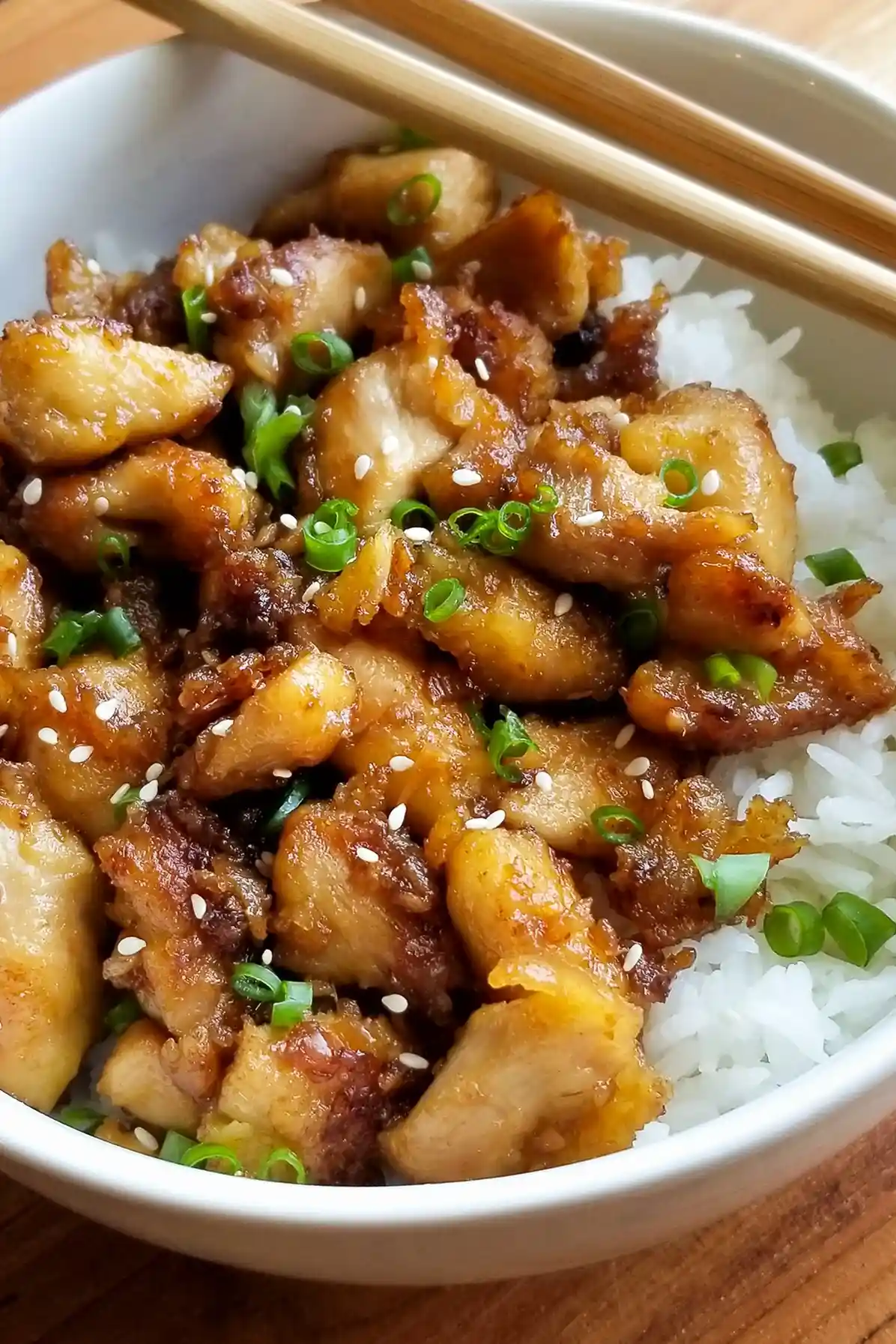 Garlic Ginger Chicken with Caramelized Soy Glaze 3 Recipe image