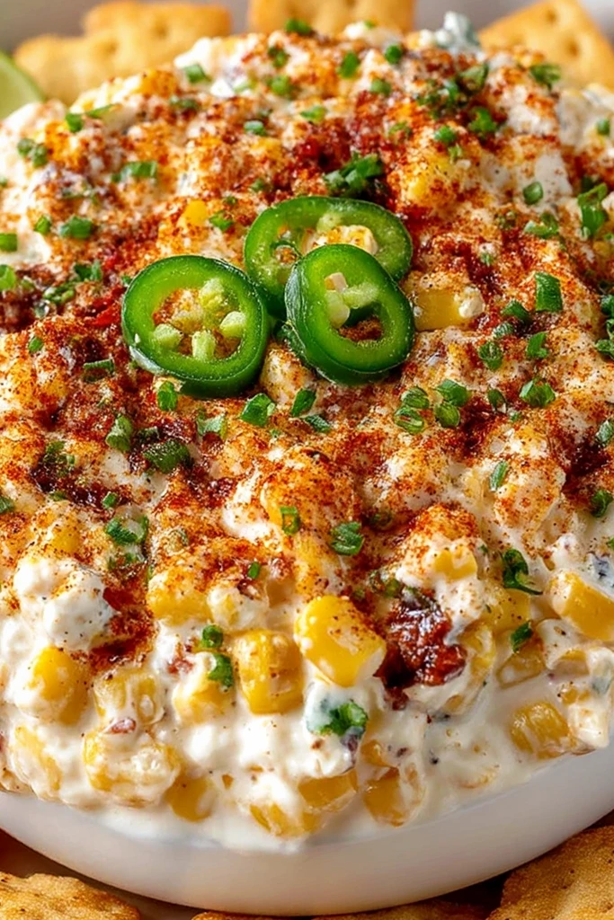 Creamy Mexican Street Corn Dip 3 Recipe image