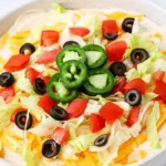 Creamy Taco Party Dip 4 Creamy Taco Party Dip