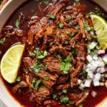 Slow Cooker Mexican Birria Beef Stew