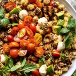 Caprese Chicken Pasta Salad with Honey Balsamic Dressing 4 Caprese Chicken Pasta Salad with Honey Balsamic Dressing