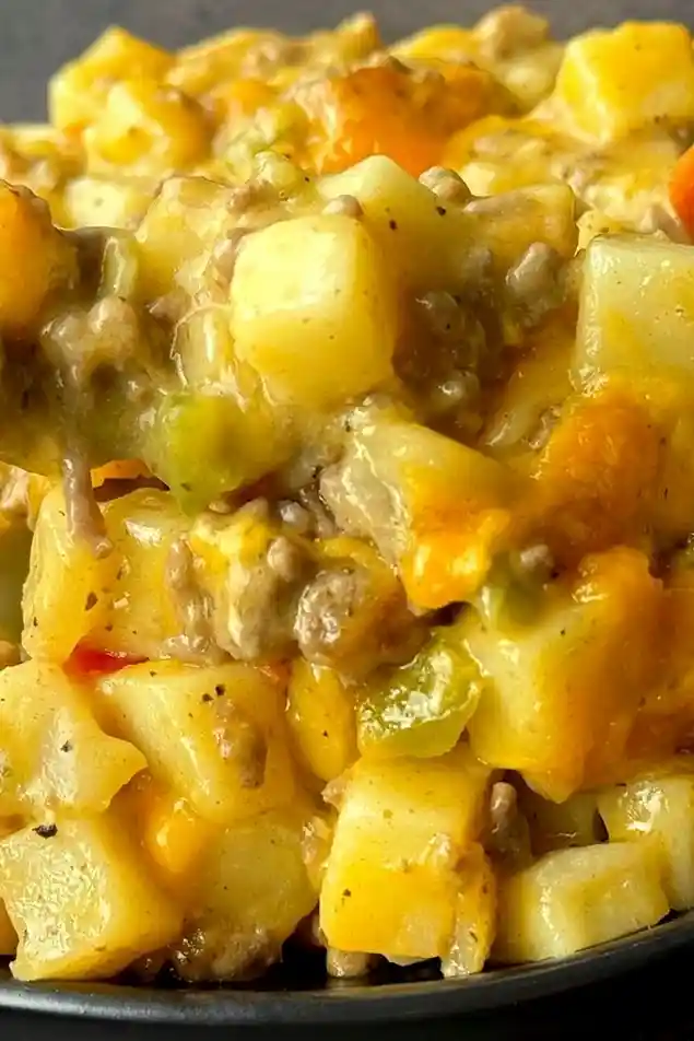 Cheesy Beef and Potato Bake 3 Recipe image