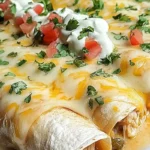 Creamy Queso Chicken Enchiladas 4 Creamy Queso Chicken Enchiladas