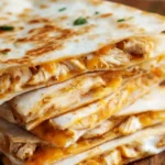 Cheesy Chicken Quesadillas 4 Cheesy Chicken Quesadillas