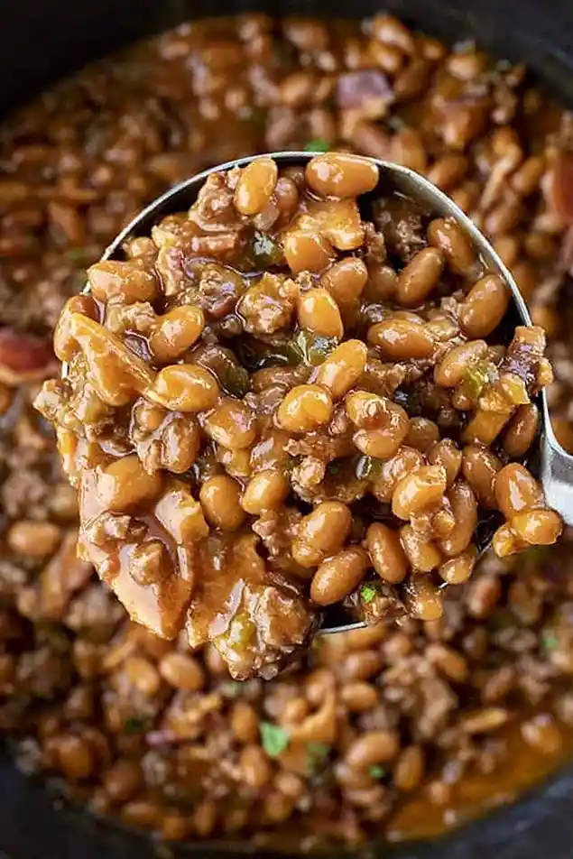 Hearty Beef Cowboy Beans 3 Recipe image