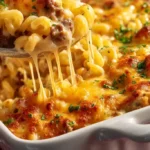 Cheeseburger Pasta Casserole 4 Cheeseburger Pasta Casserole