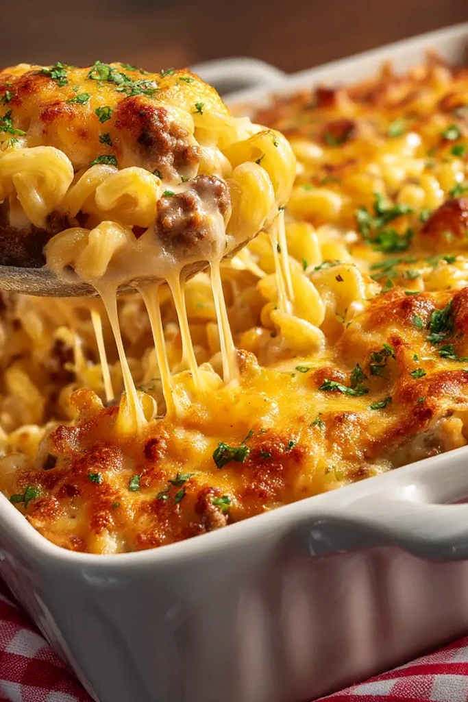 Cheeseburger Pasta Casserole 3 Recipe image