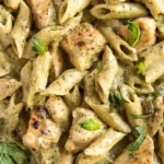 Creamy Chicken Pesto Pasta 4 Creamy Chicken Pesto Pasta