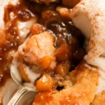 Easy Crescent Roll Peach Cobbler with Cinnamon 4 Easy Crescent Roll Peach Cobbler with Cinnamon