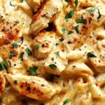 Creamy Slow Cooker Cajun Chicken Pasta 4 Creamy Slow Cooker Cajun Chicken Pasta