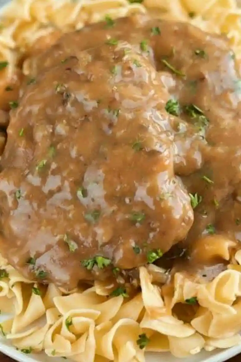 Slow Cooker Cube Steak and Gravy 3 Recipe image
