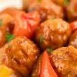 Slow Cooker Sweet and Sour Meatballs 4 Slow Cooker Sweet and Sour Meatballs
