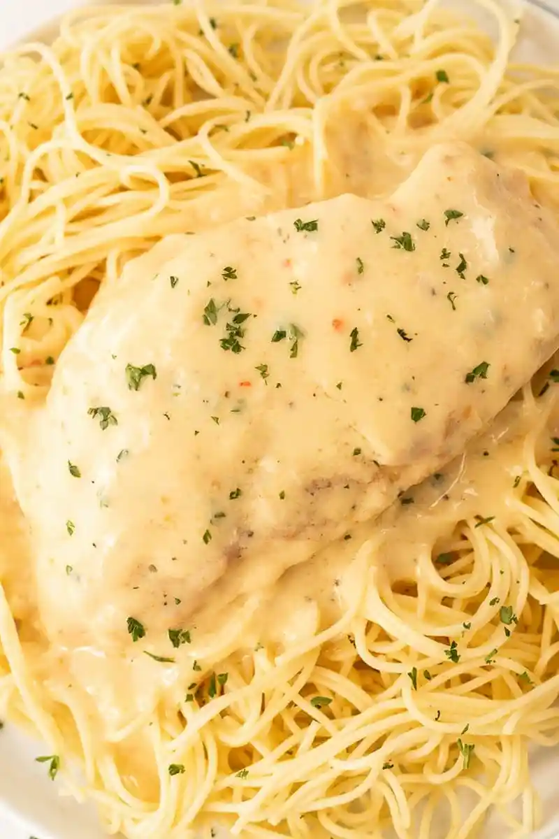 Creamy Slow Cooker Angel Chicken 3 Recipe image