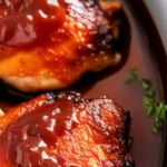 Tender Slow Cooker BBQ Chicken Thighs 4 Tender Slow Cooker BBQ Chicken Thighs