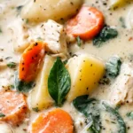 Slow Cooker Creamy Chicken Gnocchi Soup 4 Slow Cooker Creamy Chicken Gnocchi Soup