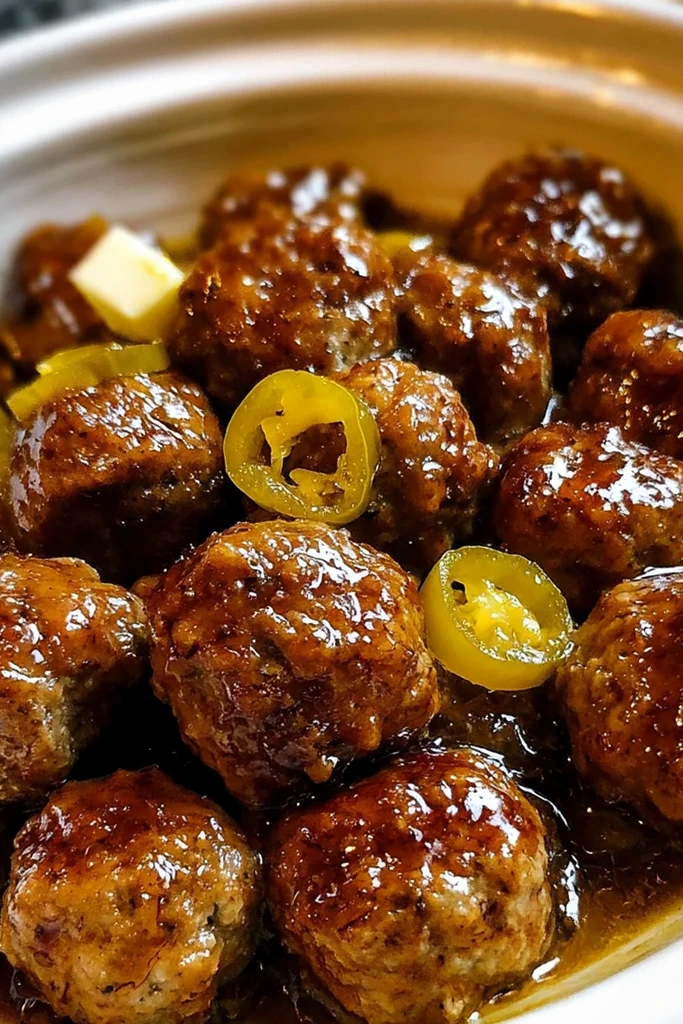 Slow Cooker Mississippi Meatballs 3 Recipe image