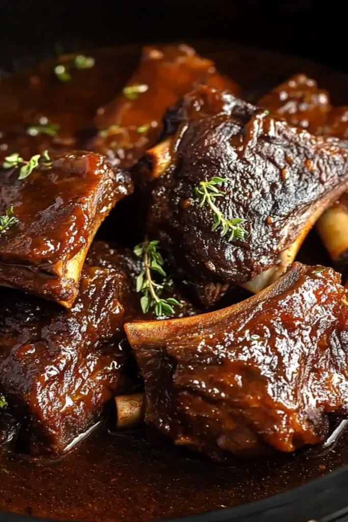 Slow Cooker Tender Short Ribs