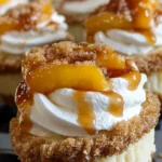 Ultimate Peach Cobbler Cheesecake Cupcakes 4 Ultimate Peach Cobbler Cheesecake Cupcakes