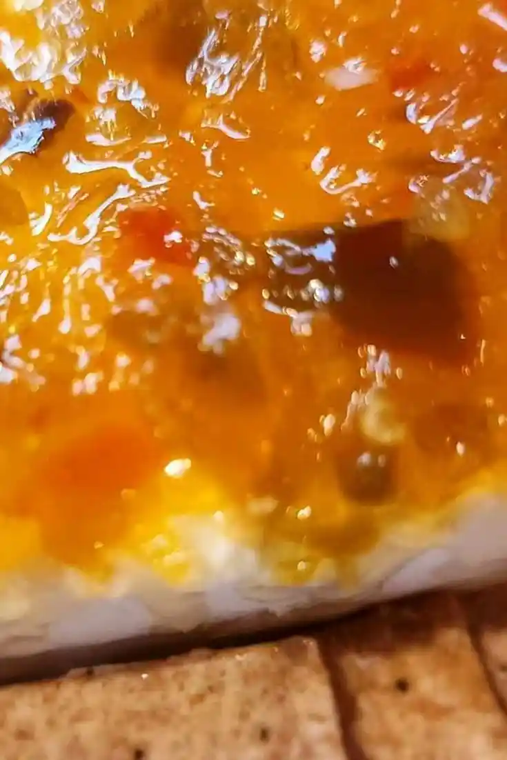 Sweet and Spicy Peach Pepper Jelly 3 Recipe image