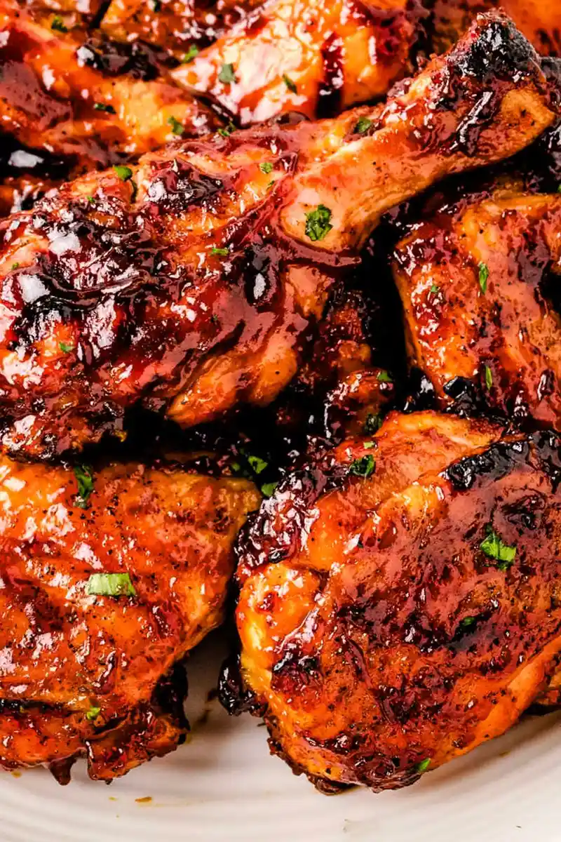 Juicy Grilled BBQ Chicken with Cornstarch Brine 3 Recipe image