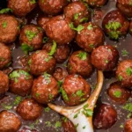 Slow Cooker Grape Jelly Meatballs 4 Slow Cooker Grape Jelly Meatballs