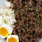 Quick Ground Beef Bulgogi Bowls